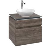 Тумба під раковину Villeroy & Boch Legato 60х50 см ДСП кам'яний дуб B56800RK