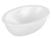 Раковина Villeroy&Boch Loop&Friends 43х28 см з переливом TitanCeram CeramicPlus кам'яний білий 4A5300RW