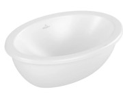 Раковина Villeroy & Boch Loop & Friends 43х28 см без перелива TitanCeram CeramicPlus каменный белый 4A5301RW
