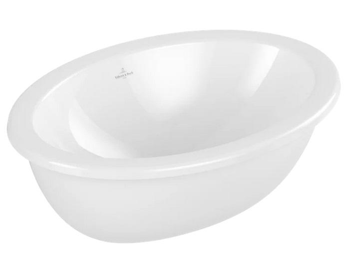 Раковина Villeroy & Boch Loop & Friends 48,5х32,5 см з переливом TitanCeram білий альпійський 4A540001