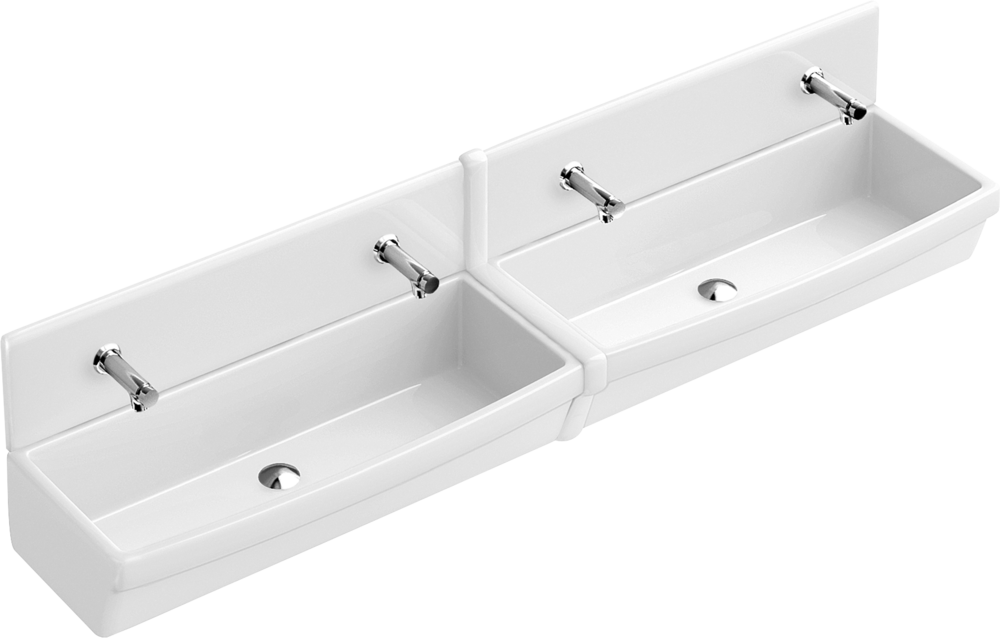 Задняя панель Villeroy & Boch O.novo 100х1,6х4,5 см санитарная керамика CeramicPlus альпийский белый 682300R1