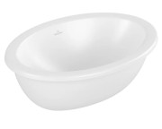 Раковина Villeroy & Boch Loop & Friends 48,5х32,5 см без перелива TitanCeram CeramicPlus каменный белый 4A5401RW