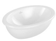 Раковина Villeroy & Boch Loop & Friends 43х28 см без перелива TitanCeram CeramicPlus альпийский белый 4A5301R1
