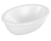 Раковина Villeroy & Boch Loop & Friends 48,5х32,5 см з переливом TitanCeram CeramicPlus кам'яний білий 4A5400RW