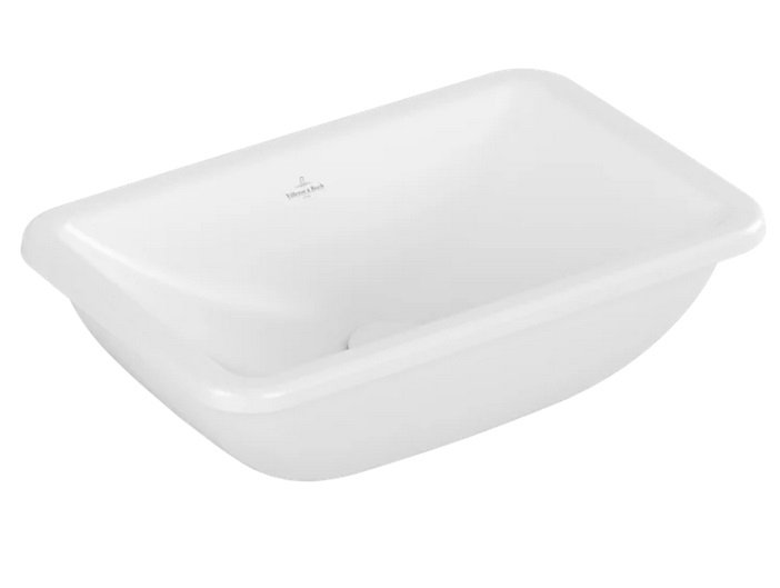 Раковина Villeroy&Boch Loop&Friends 45х28 см без переливу TitanCeram CeramicPlus кам'яний білий 4A5601RW