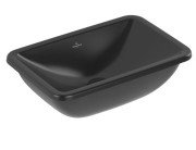 Раковина Villeroy&Boch Loop&Friends 54х34 см без переливу TitanCeram CeramicPlus Ebony (чорний матовий) 4A5701S5
