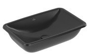 Раковина Villeroy&Boch Loop&Friends 61,5х38 см з переливом TitanCeram CeramicPlus Ebony (чорний матовий) 4A5800S5