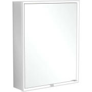 Шафка для ванної Villeroy & Boch My View Now 60x75 см з підсвічуванням алюміній/дзеркало A4556L00
