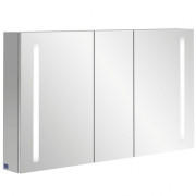 Шафка для ванної Villeroy & Boch My View 14+ 130x75 см з підсвічуванням алюміній/дзеркало A4331300