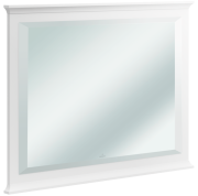 Зеркало в ванную комнату Villeroy & Boch Hommage 98,5х74 см массив дерева белый матовый лак 85652200