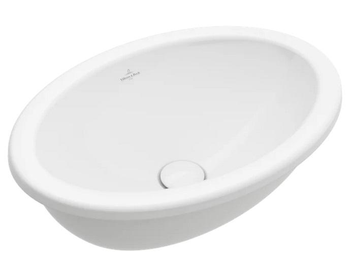 Раковина Villeroy & Boch Loop & Friends 50,5х36 см без перелива TitanCeram альпийский белый 4A610101