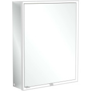 Шкафчик для ванной Villeroy & Boch My View Now 60x75 см с подсветкой алюминий/зеркало A4576R00