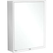 Шафка для ванної Villeroy & Boch My View Now 60x75 см з підсвічуванням алюміній/дзеркало A4556R00