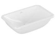 Раковина Villeroy & Boch Loop & Friends 51х34 см с переливом TitanCeram CeramicPlus альпийский белый 4A6400R1