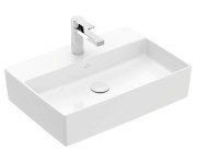 Раковина Villeroy & Boch Memento 2.0 60х42 см без перелива TitanCeram CeramicPlus каменный белый 4A0761RW