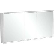 Шкафчик для ванной Villeroy & Boch My View Now 160x75 см с подсветкой алюминий/зеркало A4581600