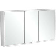 Шафка для ванної Villeroy & Boch My View Now 140x75 см з підсвічуванням алюміній/дзеркало A4561400