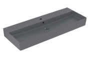 Раковина Villeroy & Boch Memento 2.0 120х47 см з переливом шліфована TitanCeram CeramicPlus графіт 4A22CLI4
