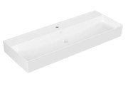 Раковина Villeroy & Boch Memento 2.0 120х47 см без перелива TitanCeram CeramicPlus альпийский белый 4A22C2R1