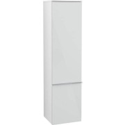 Пенал Villeroy & Boch Venticello 40,4х37,2х154,6 см петлі зліва МДФ скло глянсове біле/ручка хром A95101RE