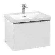 Тумба під раковину Villeroy & Boch Subway 3.0 62,2х42,9 см ДСП/алюміній чистий білий C57500VF