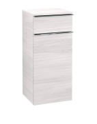 Шкафчик для ванной Villeroy & Boch Venticello 40,4х37,2 см петли справа ДСП /МДФ белое дерево/ручка хром A95011E8