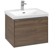 Тумба под раковину Villeroy & Boch Subway 3.0 57,2х42,9 см ДСП/алюминий дуб аризона C57700VH