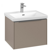 Тумба под раковину Villeroy & Bo ch Subway 3.0 57,2х42,9 см ДСП/алюминий таупC57700VM