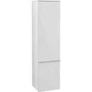 Пенал Villeroy & Boch Venticello 40,4х37,2х154,6 см петли слева МДФ стекло глянцевое белое/ручка хром A95101RE