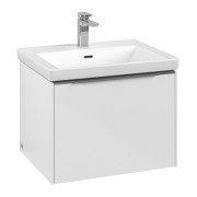 Тумба під раковину Villeroy & Boch Subway 3.0 57,2х42,9 см ДСП/алюміній чистий білий C57700VF