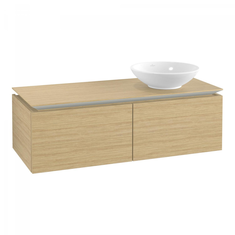 Тумба під раковину Villeroy&Boch Legato 120х38 см ДСП/ДСП північний дуб B58100VJ