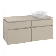 Тумба под раковину Villeroy & Boch Legato 120х55 см ДСП нежно-серый B58200VK