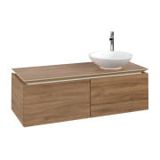 Тумба под раковину Villeroy & Boch Legato 120х38 см ДСП/ДСП дуб канзас B58100RH