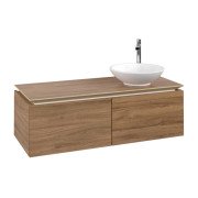 Тумба під раковину Villeroy & Boch Legato 120х38 см ДСП/ДСП дуб канзас B58100RH