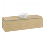 Тумба під раковину Villeroy&Boch Legato 140х38 см ДСП північний дуб B58500VJ