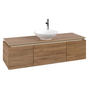 Тумба під раковину Villeroy & Boch Legato 140х38 см ДСП дуб канзас B58500RH