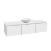 Тумба под раковину Villeroy & Boch Legato 140х38 см ДСП белый матовый B58500MS