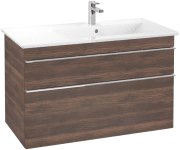 Тумба под раковину Villeroy & Boch Venticello 95,3х50,2 см ДСП дуб аризона/ручка хром A92801VH