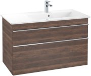 Тумба під раковину Villeroy & Boch Venticello 95,3х50,2 см ДСП дуб аризона/ручка хром A92801VH