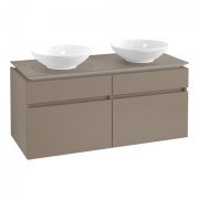 Тумба под раковину Villeroy & Boch Legato 120х55 см ДСП трюфель серый B58400VG