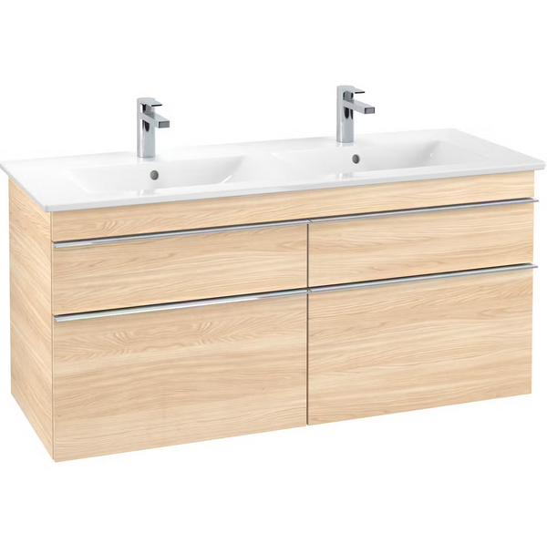 Тумба под раковину Villeroy & Boch Venticello 125,3х50,2 см ДСП вяз печатный/ручка хром A93001PN