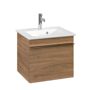 Тумба под раковину Villeroy & Boch Venticello 46,6х42,5 см ДСП дуб канзас/ручка хром A93101RH