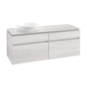 Тумба под раковину Villeroy & Boch Legato 140х55 см ДСП белое дерево B58800E8