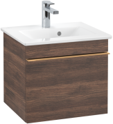 Тумба под раковину Villeroy & Boch Venticello 46,6х42,5 см ДСП дуб аризона/ручка медь A93105VH