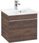 Тумба під раковину Villeroy & Boch Venticello 46,6х42,5 см ДСП дуб аризона/ручка хром A93101VH