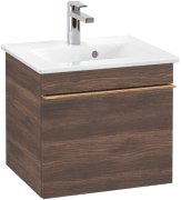 Тумба под раковину Villeroy & Boch Venticello 46,6х42,5 см ДСП дуб аризона/ручка медь A93105VH