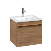 Тумба под раковину Villeroy & Boch Venticello 46,6х42,5 см ДСП дуб канзас/ручка медь A93105RH