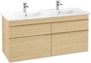 Тумба под раковину Villeroy & Boch Venticello 125,3х50,2 см ДСП северный дуб/ручка медь A93005VJ