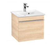 Тумба під раковину Villeroy & Boch Venticello 46,6х42,5 см ДСП в'яз друкарський/ручка хром A93101PN