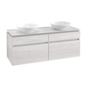 Тумба під раковину Villeroy & Boch Legato 140х55 см ДСП біле дерево B59200E8